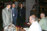 Etienne Bacrot and Juan Antonio Samaranch