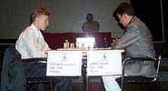 Ruslan Ponomariov and Etienne Bacrot